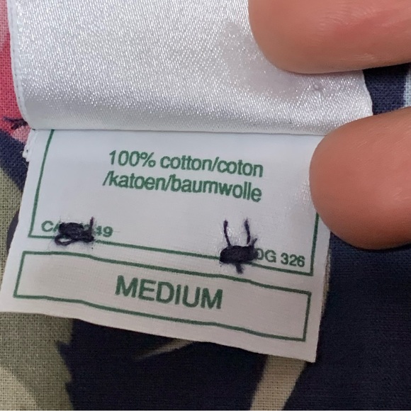 Vintage Laura Ashley Great Britain Cottagecore Floral Crop Jumpsuit Bow Pockets - Picture 10 of 12